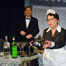 Edith making drinks for Charles