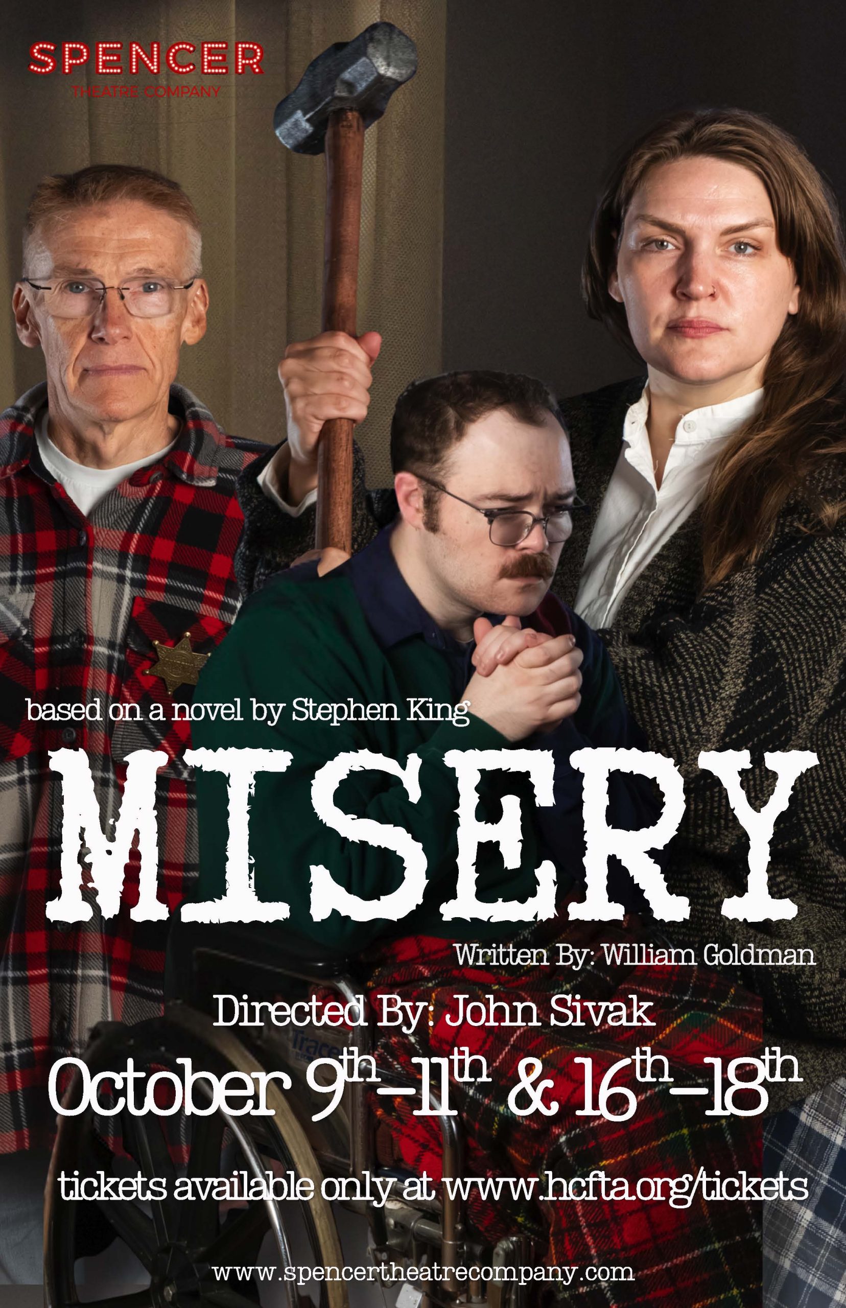 Misery—October 9-11 & 16-18, 2026